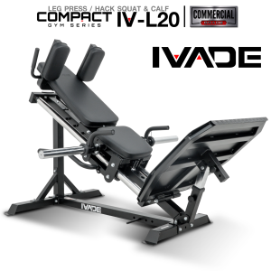 เครื่อง LEG PRESS / HACK SQUAT & CALF รุ่น IV-L20  - เครื่องออกกำลังกายแบรนณ์ IVADE