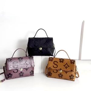 Túi tote nữ phong cách retro Âu Mỹ túi đeo vai dung tích lớn thiết kế độc đáo túi công sở cao cấp túi xách tay dập nổi.