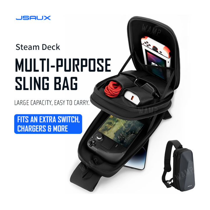 JSAUX Carrying Case for Steam Deck Console & Accessories