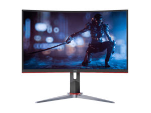 *Local SG Seller* AOC 23.6" Curved Gaming Monitor (C24G2) CURVED FHD LED GAMING 165HZ VGA HDMI 1.4 x 2 DP 1.2 | 1920 x 1080 at 165Hz – DisplayPort 1.2 | ● VA ● 1ms