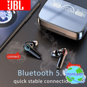 🔥 【Readystock】 + FREE Shipping🔥48h ship JBL M19 TWS Bluetooth 5.3 Earphones Charging Box Wireless Low Latency 9D Stereo Sports Waterproof Earbuds Headsets With Microphone