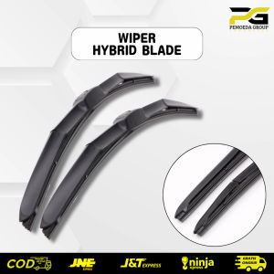 WIPER MOBIL CIVIC ALL SERIES 1 SET FRAMELESS PREMIUM HYBRID KARET UNTUK KACA DEPAN MOBIL WINDSHIELD - PEMOEDA GROUP INDONESIA