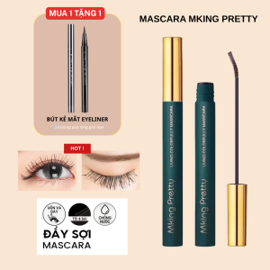 [ CHÍNH HÃNG ] Mascara Siêu Mảnh Tơi Mi Mking pretty - Mascara làm dày và dài mi tự nhiên chống nước lazPick Mascara Siêu Mảnh Tơi - Mascara làm dày và dài mi tự nhiên chống nước
