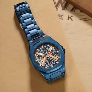 Jam Tangan Pria Belleda 9646 Rantai Jam Tangan Automatic Anti Air Jam Tangan Original