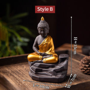 เอเชียตะวันออกเฉียงใต้พระพุทธรูปทองไหลย้อนกระถางธูปเซรามิกบ้านพิธีชงชาหอมเตาชมความคิดสร้างสรรค์บุคลิกภาพเตาเผาบรรทัดอุปกรณ์น้ำชา