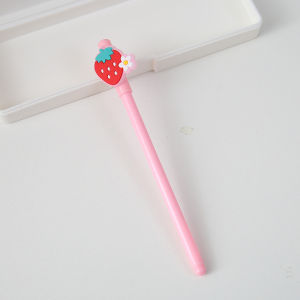 Pena Gel Karakter 3D Lucu Pulpen Karakter Kartun Buah 0.5mm Pen Cute Student Japanese Alat Tulis Kantor Sekolah Pena Pen Pencet Tinta Cair Ujung Lancip Import PTT