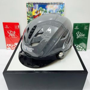 Mũ Bảo Hiểm 760 GRS Màu Xám Xi Măng/Bảo Hành 12 Tháng