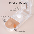 Portable Medicine Cutter Pill Cutter Box Tablet Splitter Storage Case Tablet Separator Dispenser Compartment Box. 