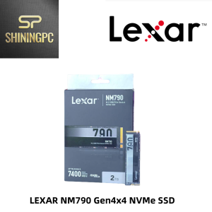 LEXAR NM790 M.2 NVME SSD (7400Mb/s) (1TB/2TB/4TB/8TB) PCIe Gen4x4 Storage