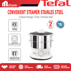 Tefal Smart & Effi Cook Multicooker + Stainless Steel Pot + Convenient Food Steamer Set