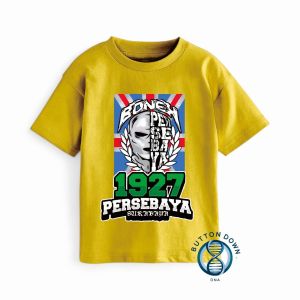 BUTTON DOWN / VIRAL Kaos anak distro kombinasi motif SIMPONS/ pendek LAKI" dan PEREMPUAN/COTTON COMBED PREMIUM