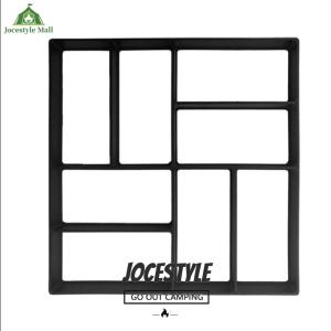 [Jocestyle Mall]Garden Pavement Mold DIY Paving Cement Brick Stone Road Concrete Path Maker