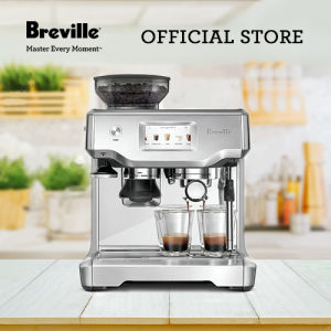 Breville Barista Touch | Coffee Maker Espresso Machine with Built-in Coffee Grinder and Auto Milk Texturing
