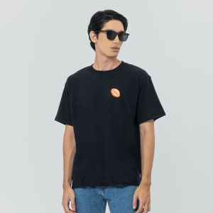 EDWIN JEANS - WINNER JET BLACK Kaos Pria Lengan Pendek SS - Top Man Basic Tee