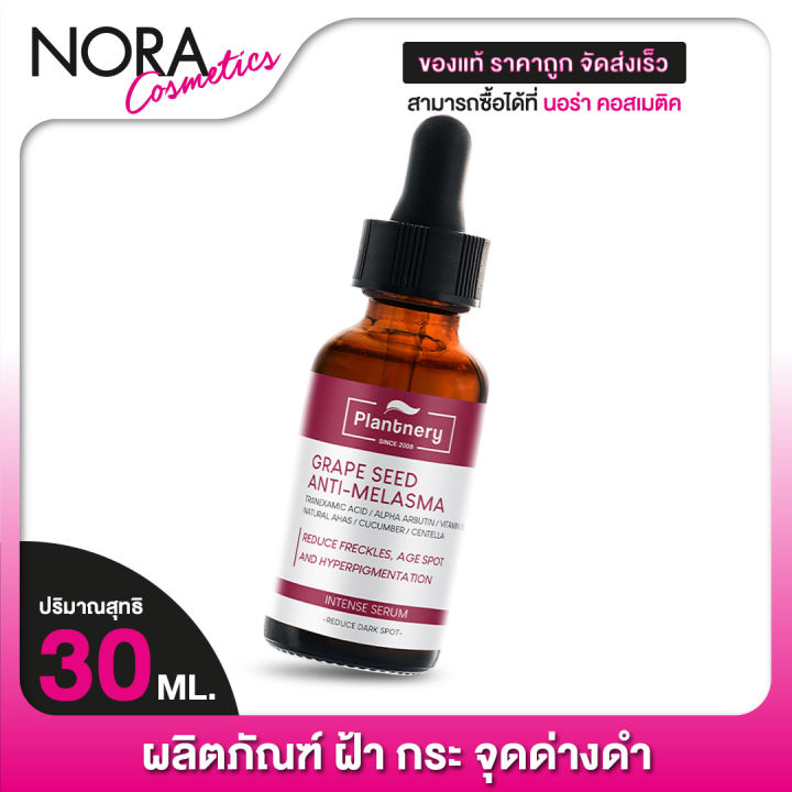 Plantnery Grape Seed AntiMelasma Intense Serum แพลนท์เนอรี่ เกรป ซีด