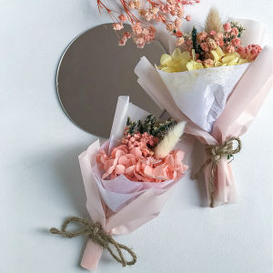 Bó Hoa Khô Mini Baby Xinh Xắn Trang Trí Hộp Quà Tặng Heny Garden