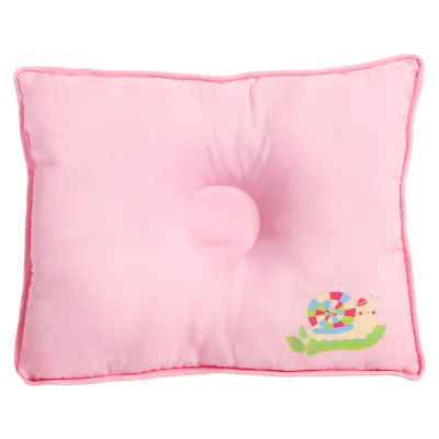 Child Care Infant Head Pillow with Snail Design 9 x 13 inches