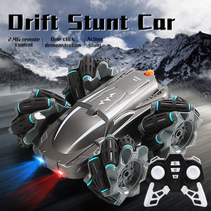 360°Rotation Remote Control Drift Climbing Car Toy RC Racing Car with 8 Directional Drift Stunt Rechargeable Battery Off Road RC Cars