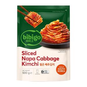 CJ Bibigo Sliced Napa Kimchi Korean Banchan 500G