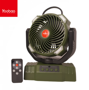 Original YOOBAO F8 Pro Multi Function Fan Remote Controlled Adjustable Angle Type-C Charge with LED Flashing Light