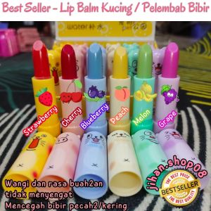 Lip Balm Cat / Pelembab Bibir bentuk Kucing / Lipbalm Lucu / LipBalm Cute / Gemoy / Lip balm Termurah jihan.shop08
