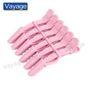 Salon Professional Styling Tool Crocodile Clip  Barber Hairdressing Hair Partition Clamps 5pcs