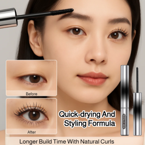 Waterproof and volumizing mascara Long-lasting and smudge-proof mascara Long-lasting and curling mas