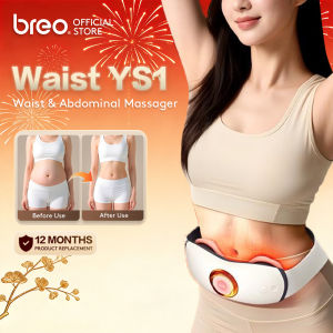 🔥Breo YS1 Slimming Belt Waist Trainer Heated Waist Belt Abdominal Massage Stomach Slim Waist Tightener