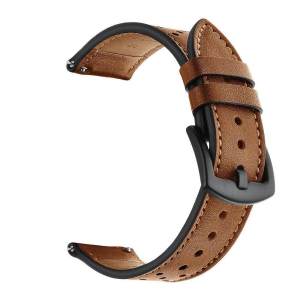 Leather Wrist Strap For Samsung Galaxy Watch 8 Classic 46mm Ultra 2025 Strap Watch 8 7 6 5 40mm 44mm 5 Pro 45mm 4 Classic 42mm 46mm Strap Replacement Watchband Galaxy Watch Ultra 47mm Smart Watch Band