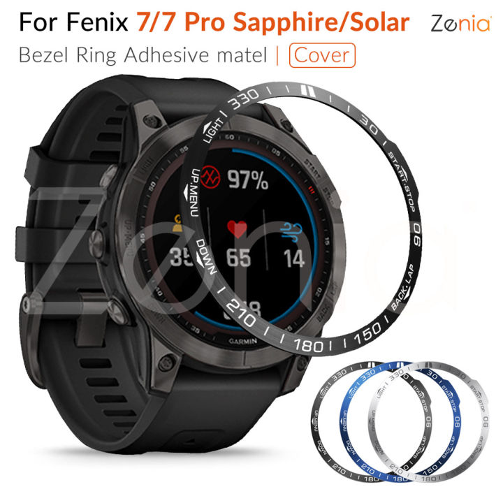 Zenia for Garmin Fenix Pro/7 Solar/7 Sapphire Solar Fenix7 Watch