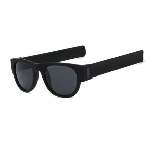 Kacamata Hitam Gulung Lipat Slapsee / Kacamata Gelang Lipat Polarize Wrist Sunglasses
