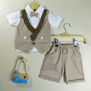 Setelan Baju Rompi Anak Laki-Laki Tuxedo Lucu untuk Anak Cowok usia 6bulan - 18 bulan  atau 15 tahun Nyaman Halus dan tentunya Jas dan kemeja nya Keren