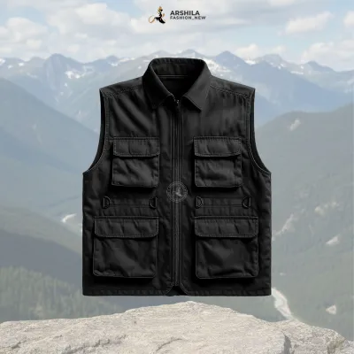 Rompi Lapangan Cargo Dewasa Kerah Vest Tactical Unisex RMPD007