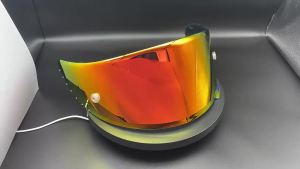 Compatible with X14 Z7 CWR1 RF1200 X‑spirit NXR Helmet Visor Electroplated Day‑Night Universal Motorcycle Replacement