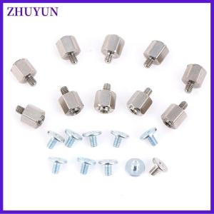 ZHUYUN 10Set Hand Tool Mounting Stand Off Screw Hex Nut for A-SUS M.2 SSD Motherboard