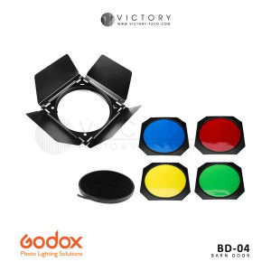 Godox Barndoor BD-04 Aksesoris Studio Lighting Aksesoris Lampu studio Brandoor
