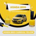Cat Oles Penghilang Baret Honda Carnival Yellow Mobil Brio Kuning. 