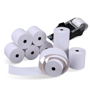 Thermal Paper 57mm x 40mm for POS Receipt Thermal Paper Roll 57MM x 40MM used for POS 58MM Thermal Printer | FoodPanda High Quality Thermal Paper for Grab Foods Food Panda Credit Cards XPrinter Taxi (57mm x 40mm)