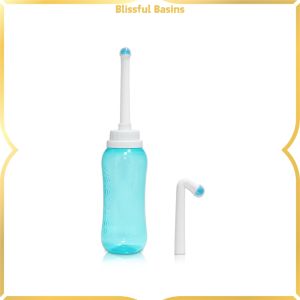 Blissful Salorie 500ml ซักผ้ามือถือแบบพกพา Bidet Sprayer สำหรับสตรีและทารก Travel Personal Cleaner พร้อมกระเป๋าเดินทาง