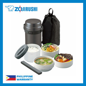 Zojirushi SL-JAF14 Dark Gray Lunch Jar (4 Inner Containers)