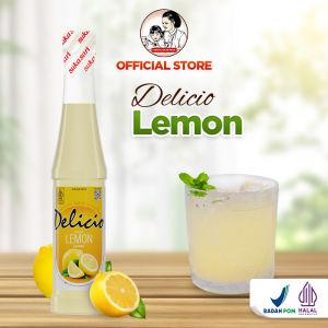 Delicio Sirup Lemon isi 450 ml Botol Plastik