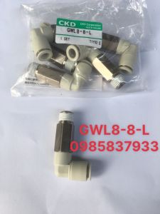 Đầu nối nhanh GWL8-8-L CKD Nhật dùng nối nhanh ống 8 mm dễ dàng hiệu quả nhanh chóng