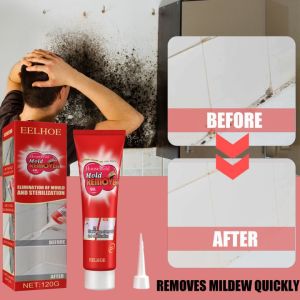 【Linge】EELHOE Mold Cleaner Mildew Gel Remover Anti-Fungal Bathroom Kitchen Sink Mold & Fungus Remove Cleaner Non Toxic Anti Fungus Dirt Remover Tile Cleaner Tile Gap Fill