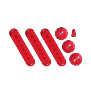 Single Coil Electric Guitar Pickup Cover with Volumes Tone Control Knob Switches Tip Guitar Pickup Holder Case Easy to Use