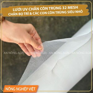 combo 5m/10m Lưới 32 mesh chắn Bọ Trĩ - Lưới chắn côn trùng cho cây ăn trái Lưới trồng rau ngăn côn trùng