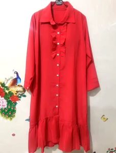 READY STOK Shirt Dress Lauren/Dress Casual modern/Dress muslim/Dress BUSUI BUMIL/Dress Korean style