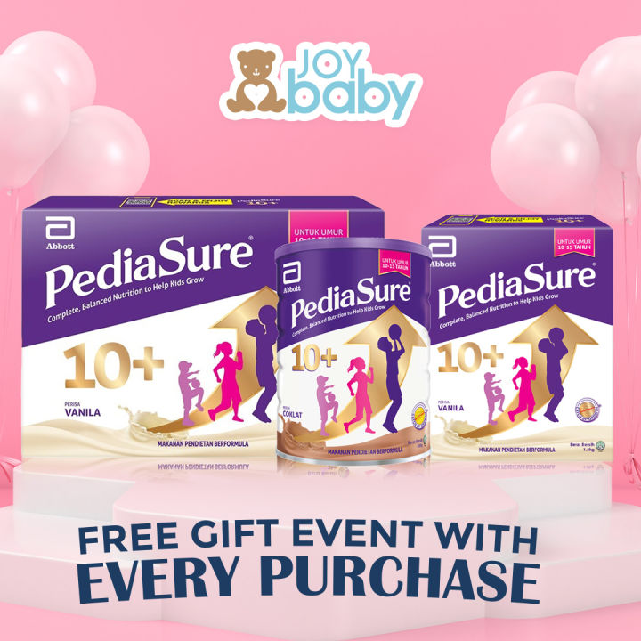 [New Formula] PediaSure 10+ Milk Formula Vanilla/Chocolate (850g ...