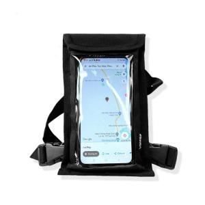 Túi Điện Thoại JARVAN Gắn Xe Máy Cảm Ứng Xem GPS Che Mưa Bụi Ngăn Phụ Dây Đeo 22x12x5cm
