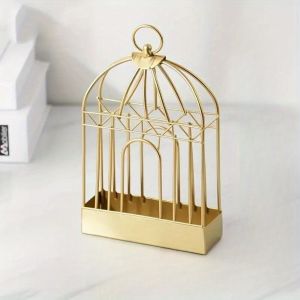 LLCY Birdcage Shape Mosquito Coil Holder Repellent Incenses Hanging Bird Cage Rack Portable Mosquito Coil Box