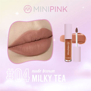 MINIPINK Iconic Matte Lip Cream Lipstick Lembut 8 Warna Tahan Lama MP011